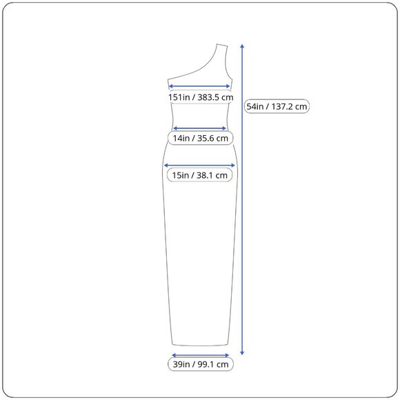 Laundry Women’s Royal Blue Gown With Beaded Asymmetrical Torso Size 10 - New - Picture 11 of 11